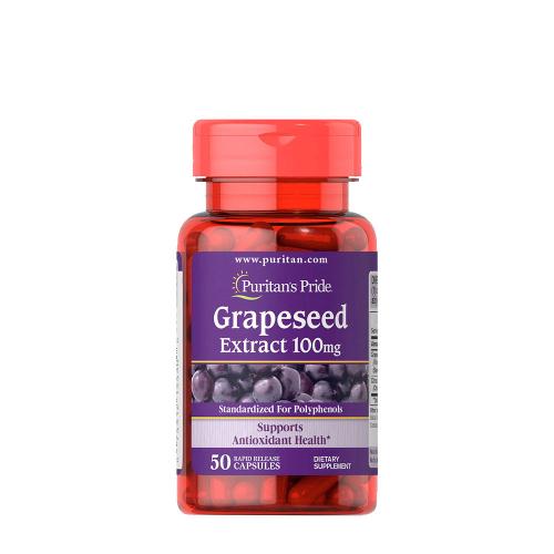 Puritan's Pride Traubenkern-Extrakt 100 mg Kapsel (50 Kapseln)