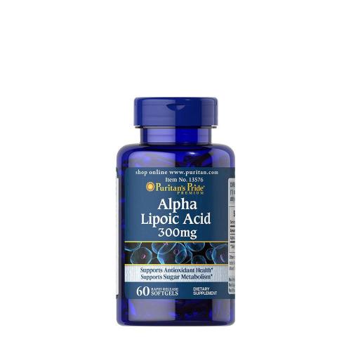 Puritan's Pride Alpha Lipoic Acid 300 mg (60 Weichkapseln)