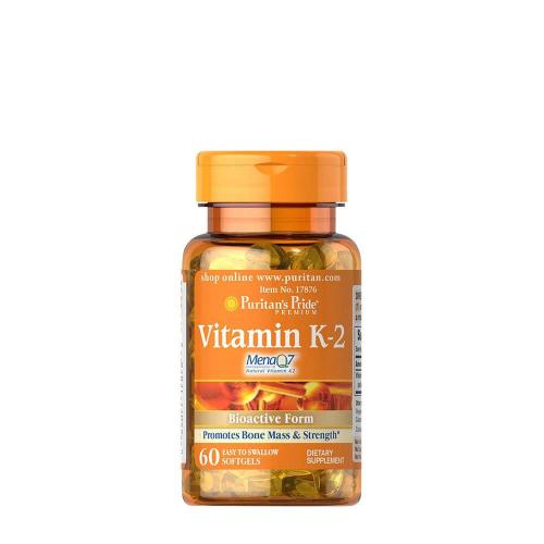 Puritan's Pride Vitamin K-2 (MenaQ7) 50 mcg (60 Weichkapseln)