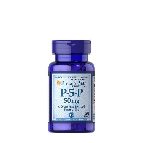 Puritan's Pride P-5-P 50 mg - Aktive B6-Formel (50 Tabletten)