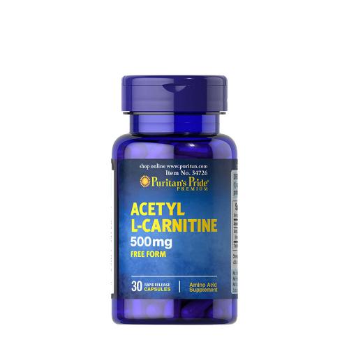 Acetyl L-Carnitine 500 mg (30 Kapseln)
