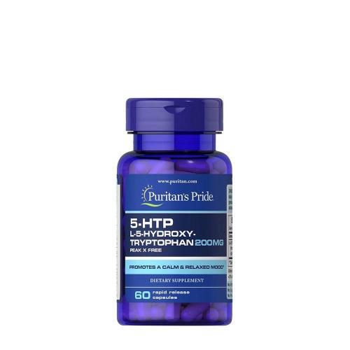 Puritan's Pride 5-Hydroxytryptophan (5-HTP) 200 mg Kapsel (60 Kapseln)