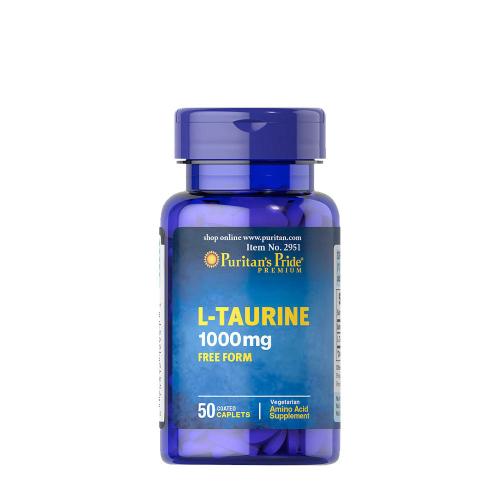 Puritan's Pride Taurin 1000 mg Kapsel - Taurin Aminosäure (50 Kapseln)