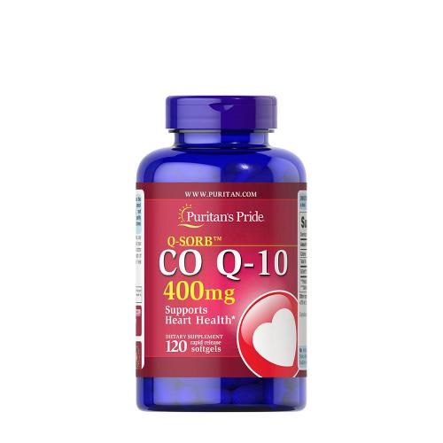 Puritan's Pride Q-SORB™ Q-10 Coenzym 400 mg Weichkapsel (120 Weichkapseln)