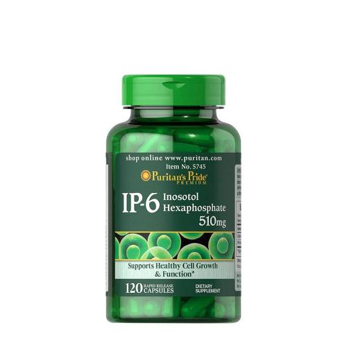 Puritan's Pride IP-6 Inositolhexaphosphat 510 mg Kapsel (120 Kapseln)