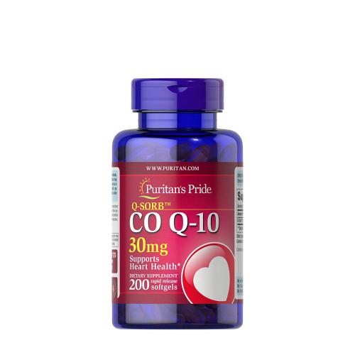 Puritan's Pride Q-SORB™ Q-10 Coenzym 30 mg Weichkapsel (200 Weichkapseln)