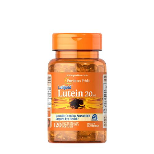 Puritan's Pride Lutein 20 mg Weichkapsel - Augenvitamin (120 Weichkapseln)