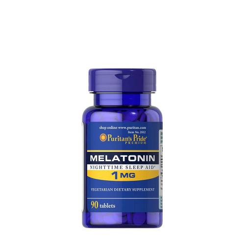 Melatonin 1 mg Tablette - Schlafförderndes Vitamin (90 Tabletten)