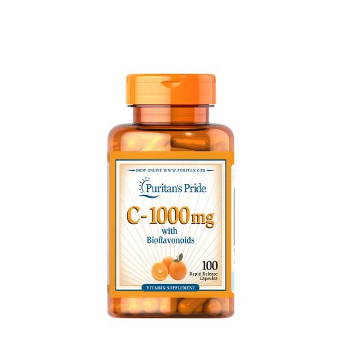 Puritan's Pride Vitamin C 1000 mg Kapsel mit Bioflavonodiden (100 Kapseln)
