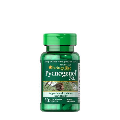 Puritan's Pride Pycnogenol 30 mg Kapsel - Französischer Seekiefer-Rindenextrakt (30 Kapseln)
