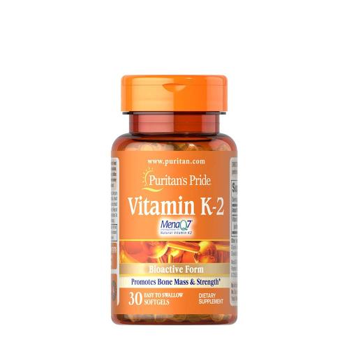 Puritan's Pride Vitamin K-2 (MenaQ7) 50 mcg (30 Weichkapseln)