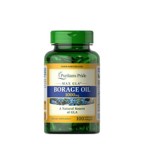 Puritan's Pride Borage Oil 1000 mg (100 Weichkapseln)