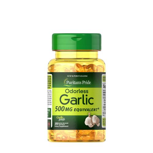 Puritan's Pride Odorless Garlic 500 mg  (100 Weichkapseln)