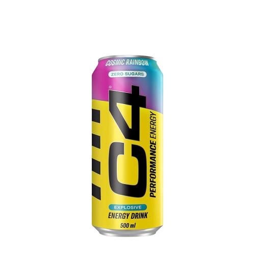 Cellucor CELLUCOR C4 EXPLOSIVE ENERGY DRINK (500ml, cosmic rainbow) (500 ml, Cosmic Rainbow)