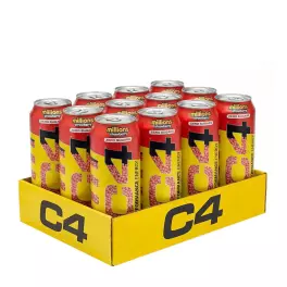   Cellucor C4 Explosive Energy Drink (12 x 500 ml, Millions Strawberry)