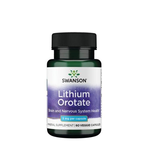 Swanson Lithium Orotate (60 veg.Kapseln)
