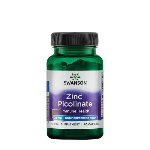 Swanson Zinc Picolinate - Body Preferred Form 22 mg (60 Kapseln)