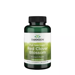 Swanson Full Spectrum Red Clover Blossom 430 mg (90 Kapseln)