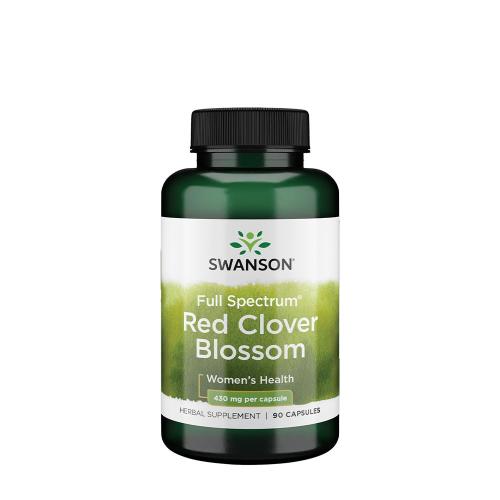 Swanson Full Spectrum Red Clover Blossom 430 mg (90 Kapseln)