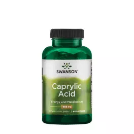 Swanson Caprylic Acid 600 MG (60 Weichkapseln)