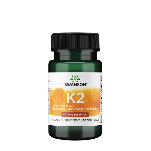 Swanson Vitamin K2 - Natural (30 Weichkapseln)