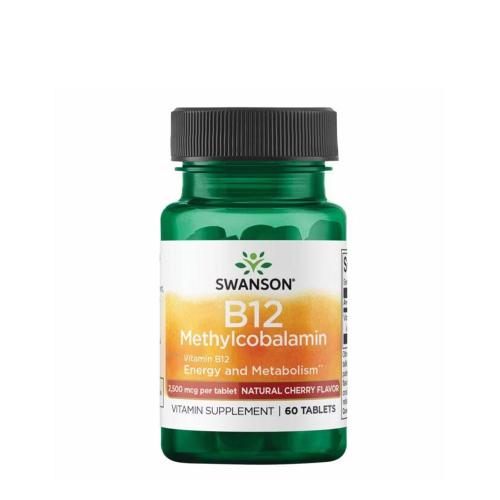 Swanson Vitamin B12 Methylcobalamin (60 Tabletten)