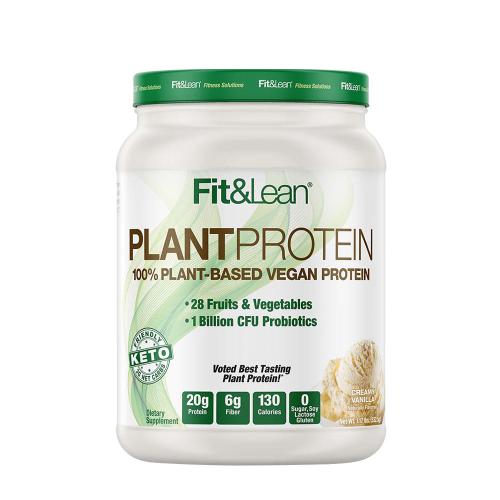 Fit & Lean Plant Protein (533 g, Cremige Vanille)
