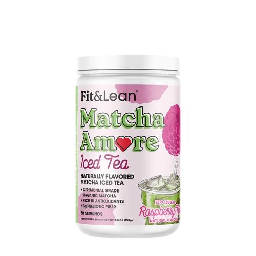 Fit & Lean Matcha Amore - Iced Tea (135 g, Himbeer-Eistee)