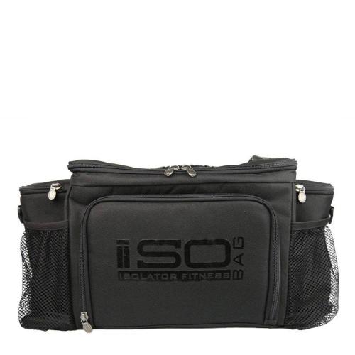 Isolator Fitness ISOBAG - Mahlzeit-Sporttasche für 6 Lebensmittel (Blackout)