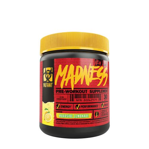 Madness - Pre-Workout Booster (225 g, Roadside Lemonade)