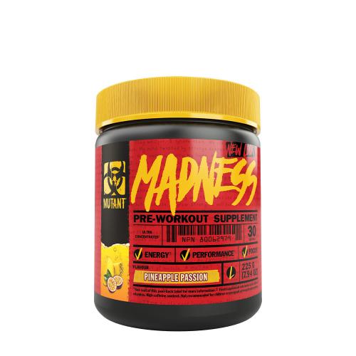 Madness - Pre-Workout Booster (225 g, Pineapple Passion)