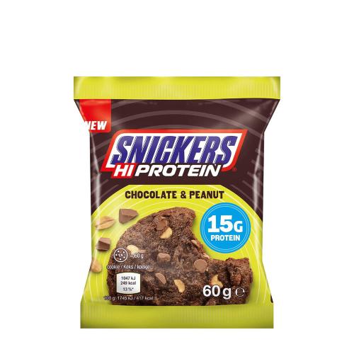 Mars Snickers HI-PROTEIN Cookie (1 Riegel, Schoko-Erdnuss)