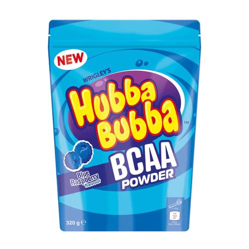 Mars Hubba Bubba BCAA Powder (320 g, Blaue Himbeere)