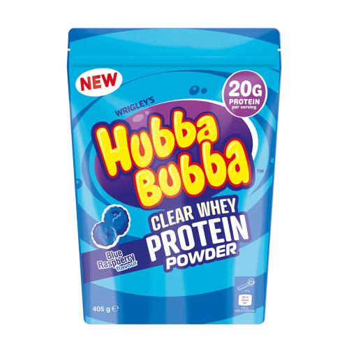 Mars Hubba Bubba - Clear Whey Protein Powder (405 g, Blaue Himbeere)
