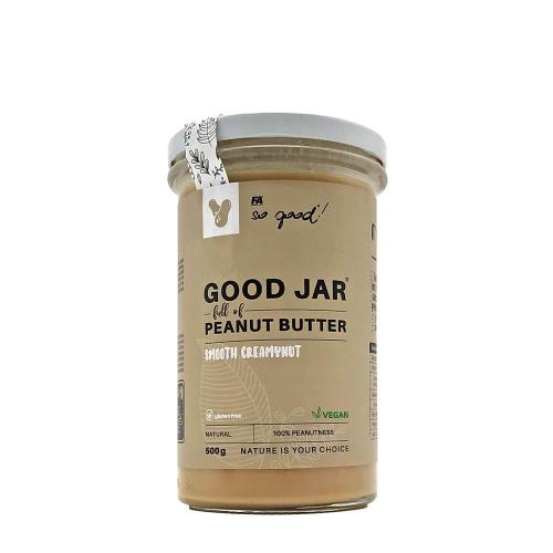 FA - Fitness Authority Erdnussbutter - So Good! Good Jar Full of Peanut Butter (500 g, Glatte cremige Nuss)