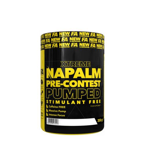 FA - Fitness Authority Xtreme Napalm Pre-Contest Pumped Stimulant Free (350 g, Mango-Zitrone)