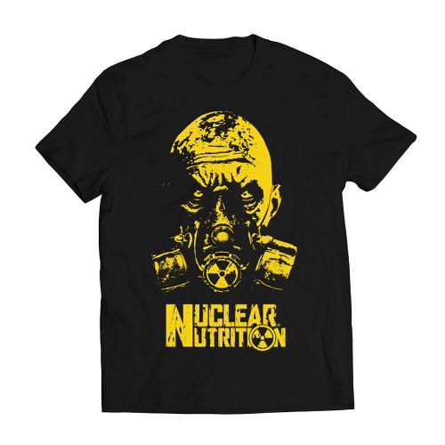 FA - Fitness Authority Nuclear Nutrition T-shirt (black/yellow) (L, Schwarz Gelb)