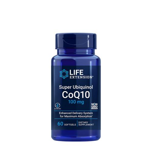 Life Extension Super Ubichinol CoQ10 100 mg Weichkapsel (60 Weichkapseln)