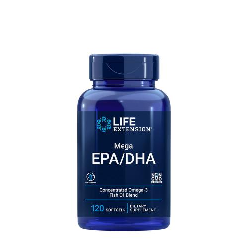 Life Extension Mega EPA/DHA Fischöl Weichkapsel (120 Weichkapseln)