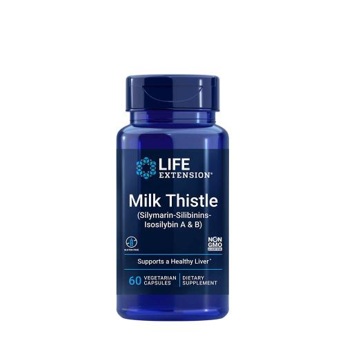 Life Extension Milk Thistle (Silymarin Silibinins Isosilybin A & B) (60 veg.Kapseln)