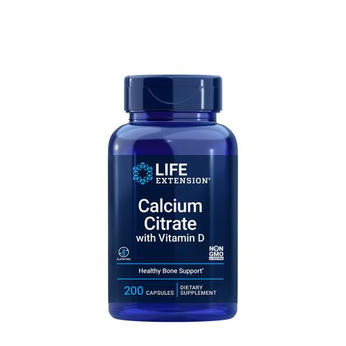 Life Extension Calcium Citrate with Vitamin D (200 Kapseln)