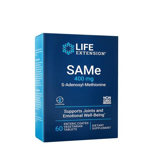 Life Extension SAMe 400 mg (S-Adenosyl-Methionine) (60 Tabletten)