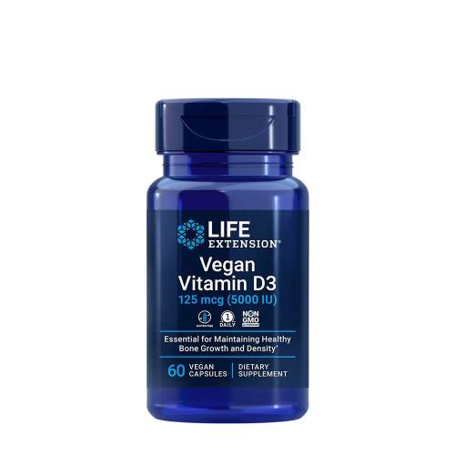 Life Extension Vegan Vitamin D3 125 mcg (5000 IU) (60 veg.Kapseln)