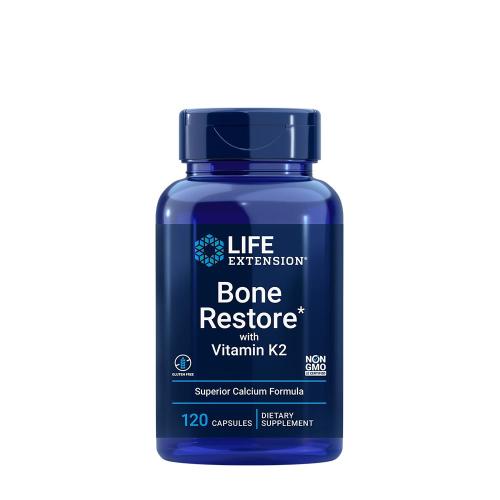 Life Extension Bone Restore with Vitamin K2 (120 Kapseln)