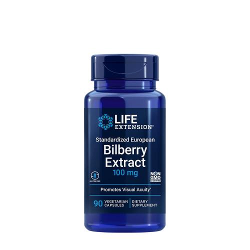 Life Extension Standardized European Bilberry Extract (90 veg.Kapseln)
