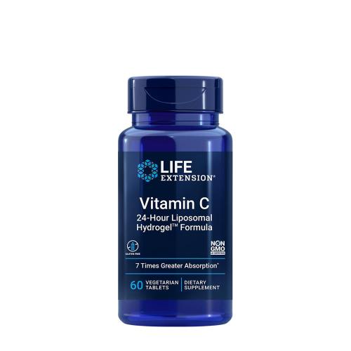 Life Extension Vitamin C 24-Hour Liposomal Hydrogel™ Formula (60 veg.Tabletten)