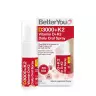 BetterYou Dlux Mundspray mit Vitamin D und Vitamin K2 (12 ml, Natürliche Pfefferminze)