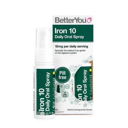 BetterYou Iron 10 Daily Oral Spray (25 ml, Granatapfel)