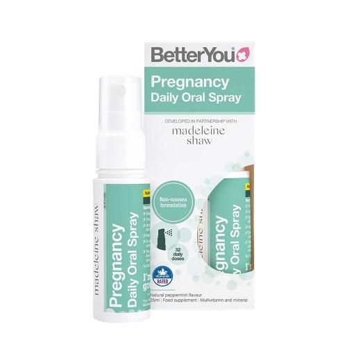 BetterYou Pregnancy Oral Spray (25 ml, Natürliche Pfefferminze)