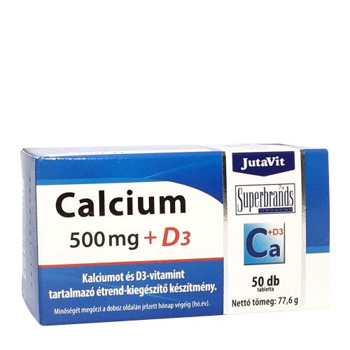 JutaVit Calcium 500 mg + D3 Tablette (50 Tabletten)